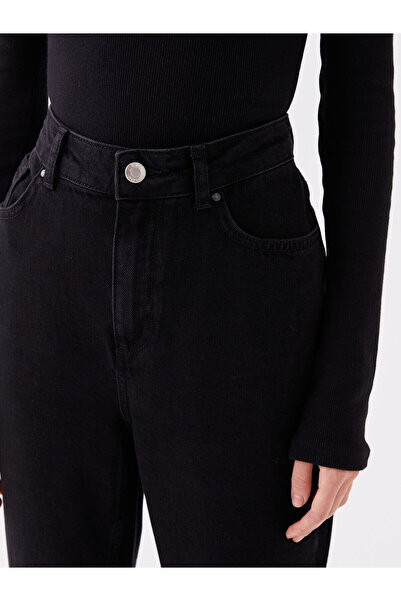 LC Waikiki Lcwk Yüksek Bel Mom Fit Kadın Jean Pantolon