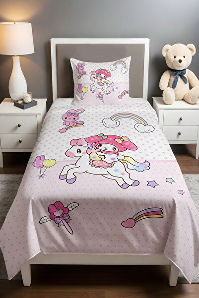 EVPANYA Cute Horse Patterned Single Baby Kids Pique Set with My Melody