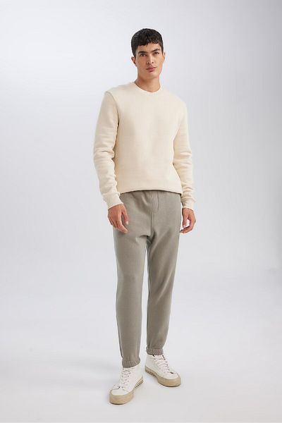 DeFacto Jogger-Jogginghose – Standard-Passform, Schnür-Taille, elastisches Bein, mit Taschen A6468ax24au