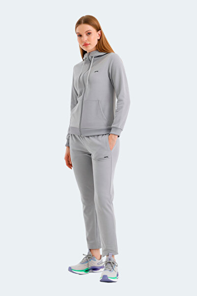 Slazenger RID IN Kadın  Gri Eşofman Takımı