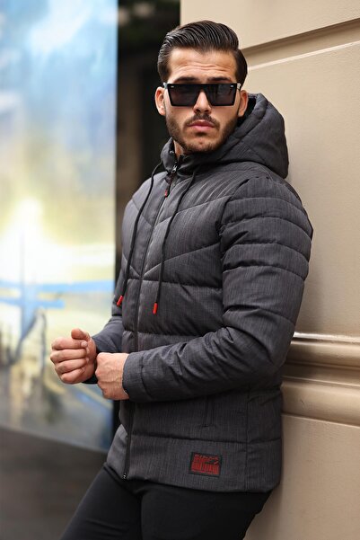 Delpino Nepromokavý pánský nafukovací kabát s kapucí