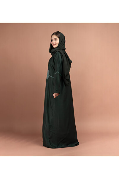 IKKXA Modern Emirati Abstract Abaya AIK5050