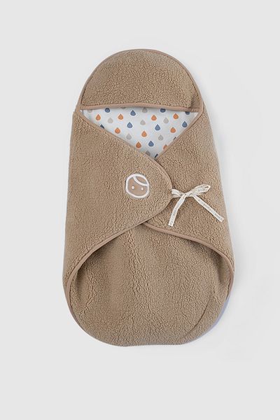 Little Gusto Wellsoft Beige Hospital Discharge Swaddle
