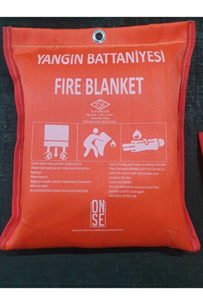 onse 150*180 Cm Yangın Battaniyesi