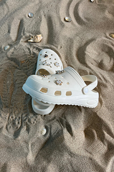 Beyond Women's High Sole Cream Stone Sea, Beach and Pool Slippers - 3.5cm BYNDCRS01