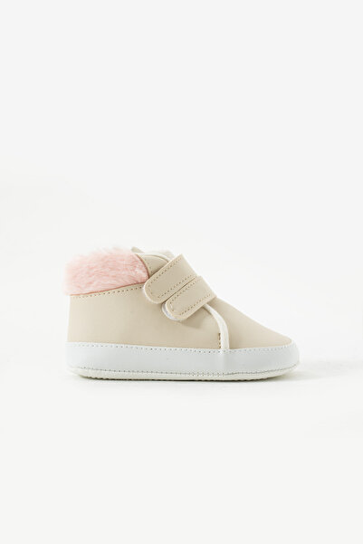 yummy kids Non-Slip Sole Plush Velcro Comfortable Baby First Step Booties