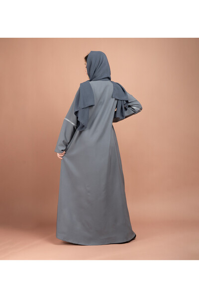 IKKXA Modern Emirati Abstract Abaya AIK5050