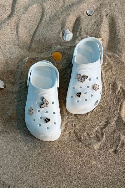 Beyond White Stone High Sole Women's Slippers - Sea, Beach, Pool 3.5cm BYNDCRS01