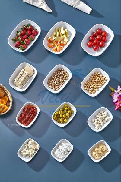 PORMEL MELAMİN KIRILMAYA DAYANIKLI 12 CM KAYIK TABAK MEZELİK ÇEREZLİK KAHVALTILIK