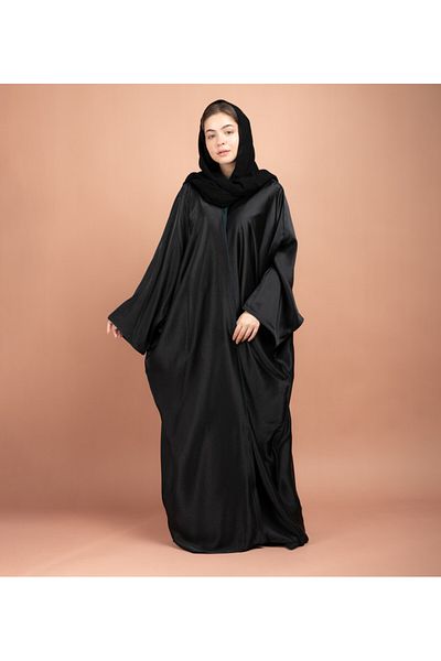 IKKXA Emirati Plain Farasha Abaya AIK5048