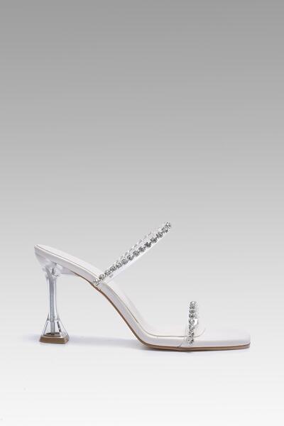 Beyond Papuci cu toc pentru femei Sedef Diamond Detail 8cm BYNDDIA01