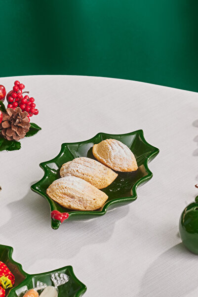 Karaca New Year Yılbaşı Kokina Wide Kayık Tabak 22 Cm