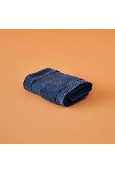 Bella Maison Πετσέτα προσώπου Juna 100% βαμβακερή Navy Blue (50x70 cm)