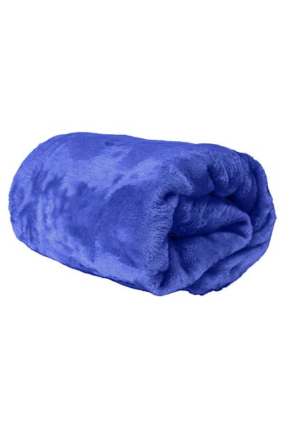 Hotel Linen Klub Single- Flannel Micro-Fleece Throw Blanket, 150 x 200cm, Lavender Blue