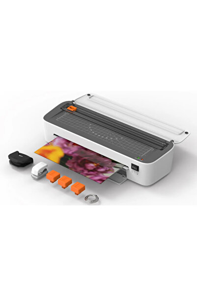 roco paper Laminasyon Cihazı, 6-in-1, A4 LM-1060, 1 Adet, Ev, Ofis, Okul İçin...