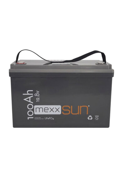 MEXXSUN Lityum Akü 12,8V 100Ah (LiFePo4) 1280Wh