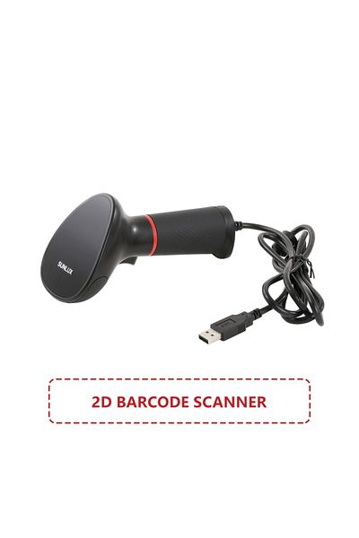 Sunlux Xl-3610, Handheld, Cmos, USB Cable, 2D Qr Code, Barcode Reader (Foot)