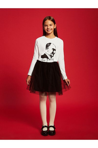 LC Waikiki Lw - Girl's Tutu Skirt with Elastic Waist
