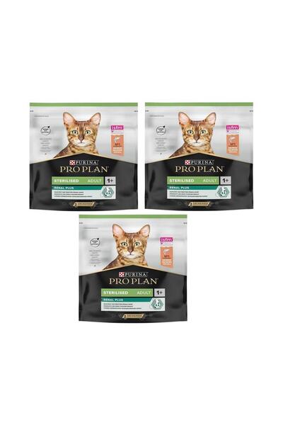 Pro Plan Proplan Sterilised Somon Kısır Kedi Maması 400 Gr*3 Adet