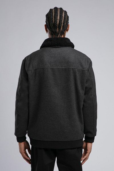 Lee Cooper Мъжко палто Bert, антрацитен цвят
