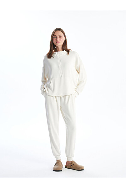 LC Waikiki LCW Young Krem Rengi Beli Lastikli Kadın Pijama Altı