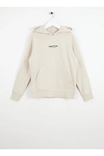 Jack & Jones Παιδικό φούτερ Vesterbro - με κουκούλα και τυπωμένο λογότυπο στο στήθος