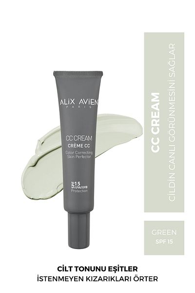 alix avien paris CC CREAM GREEN