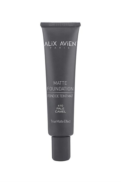 Alix Avien Matte Foundation with Long-Lasting Natural Matte Finish Vitamin E - Matte Foundation 410 Pale Camel