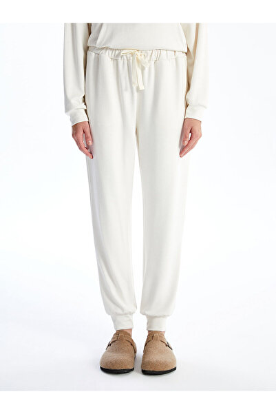 LC Waikiki LCW Young Krem Rengi Beli Lastikli Kadın Pijama Altı