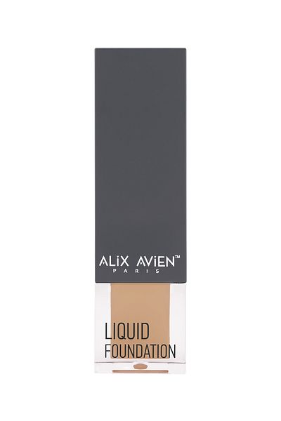 Alix Avien واقي من الشمس بعامل حماية من الشمس SPF35 - كريم أساس سائل كريمي ذو تأثير مرطب 306 Light Peach