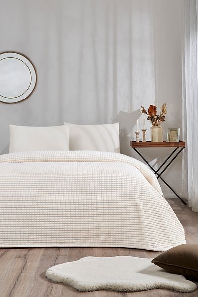 Özdilek Özdilek Soft Pyramid Single Blanket 150X220 cm