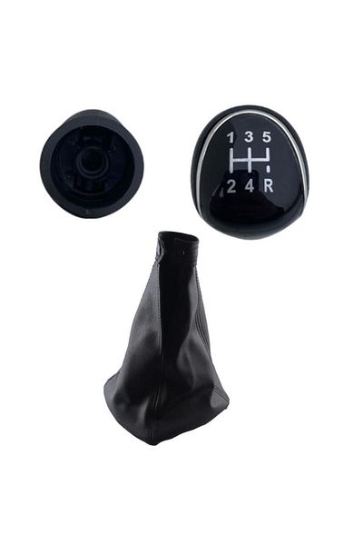 Favori Auto Parts Albea Palio Leather Cover Gear Shift Knob and Gear Gaiter Suit New Case after 2006