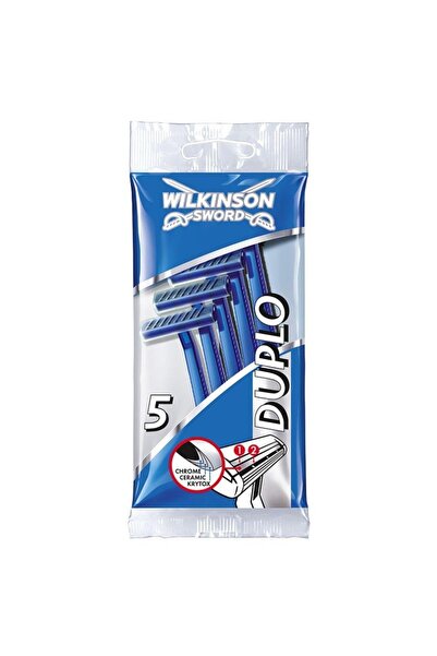 Wilkinson Sword Duplo Διπλή Λεπίδα 5 Τεμάχια Ανδρικές Λεπίδες Ξυραφιού Μιας Χ...