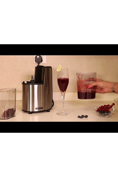 Kion Citrus Juicer | | Black Color | Power 200 Watts | 3 Sizes Of Fruits | With Juice Tank|khd/7007