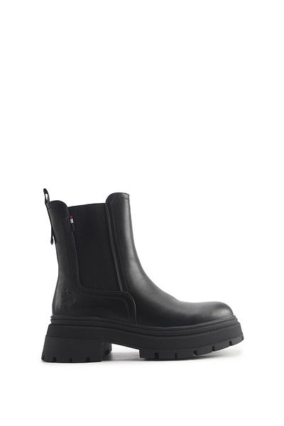 U.S. Polo Assn. Black Women's Chelsea Boots