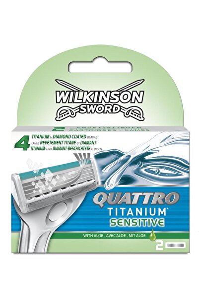 Wilkinson Sword Quattro Titanium Sensitive 2 - Запасний картридж Детальний опис