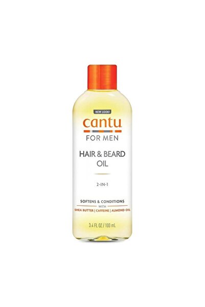 Cantu Beard Oil Çabuk Kuruyan Sakal Yumuşatan Kıvırcık Karışık Sakal Bakım Yağı 100 ml