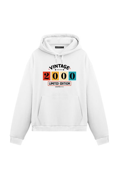 Mounte Bianca Unisex Vintage 2000 - Κανονική κουκούλα