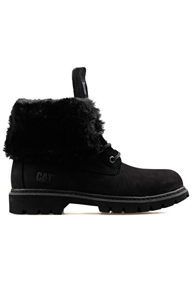 Caterpillar Cat γυναικείες μπότες casual 015Z101184-Utah-Fur-Black-Nubuck Black Utah Fur