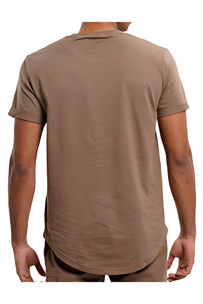 Calvin Klein Organik Pamuklu Regular Fit Bisiklet Yaka T Shirt Erkek