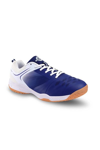Nivia Hy-court 2.0 Badminton Shoes | Blue/white | 6 Uk / 7 Us / 40 Eu | Non-marking Court