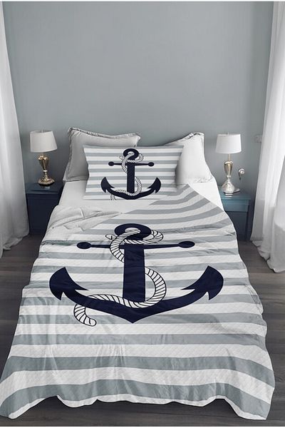 Bebişim Halı Single Pike with Anchor