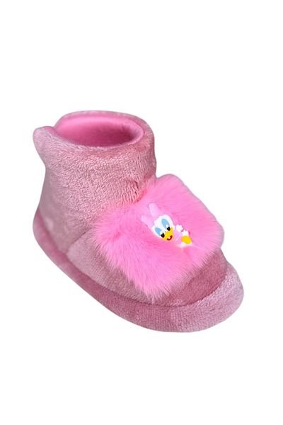 Efolle Children's Loved Cartoon Character Figured Booties, Winter Slippers, Home Boots