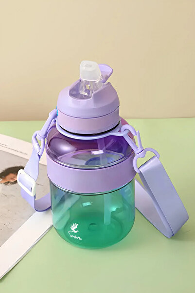 valletta Pagoda Bpa Içermez Su Matarası 1 Lt Mor Su Matarası, Su Şişesi, Suluk