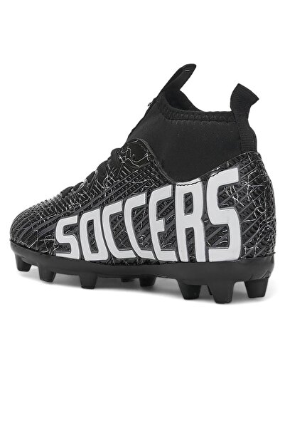 Celira Ns01 Black and White Boys' Socks Football Boots