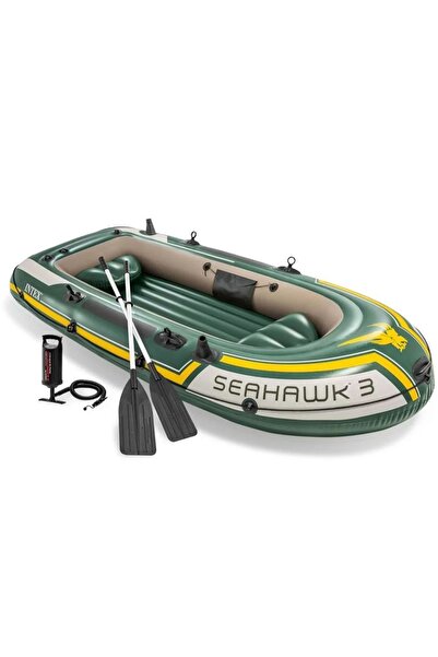 Intex 68380 Seahawk 3 Kişilik Şişme Bot Set 295x137x43cm.