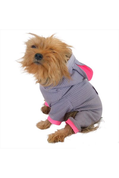 Kemique Sweet Bunny Kulaklı Köpek Tulumu Kıyafeti