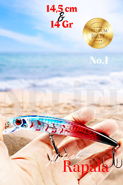 NELİEL 14.5cm 14gr Minnow, SAHTE Yem, Lures,Rapala,Suni Yem,Spin, Maket ,levr...