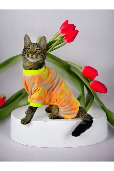 Kemique Tesla Combed Cotton Jumpsuit Duo Cat Jumpsuit Cat Dress