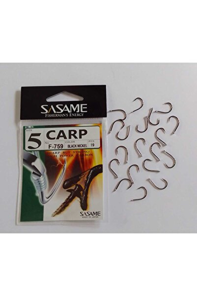 Sasame Carp F-759 Serisi Olta İğnesi No:5